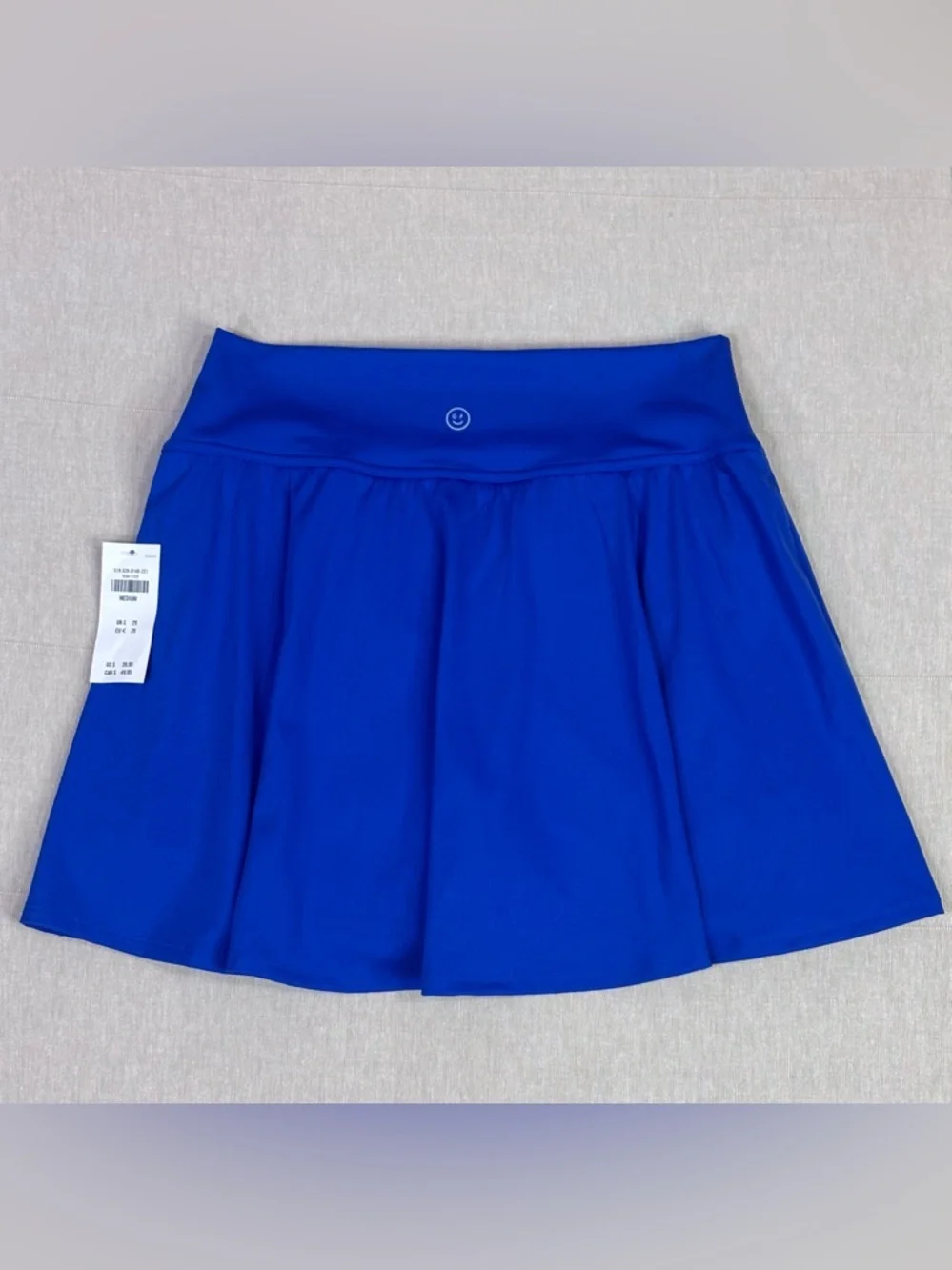 Gilly Hicks Blue Tennis Skirt Skort NWT Medium Athletic Flowy Active